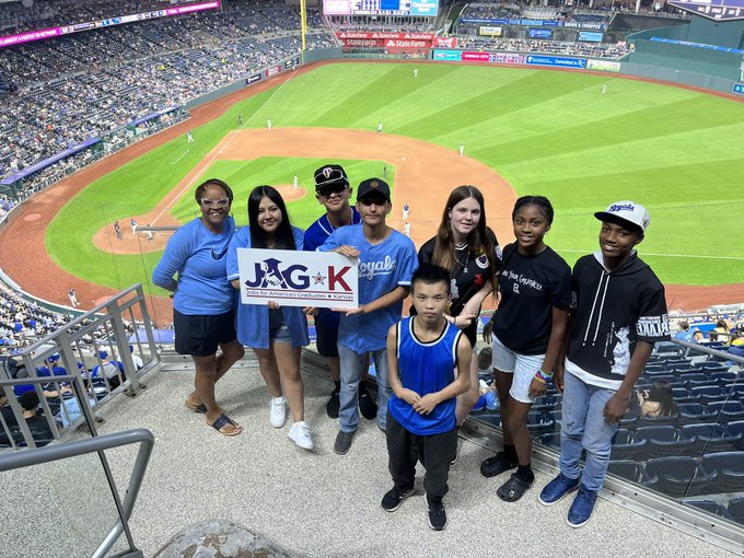 Kansas City Royals Baseball Kauffman Stadium Night Game 