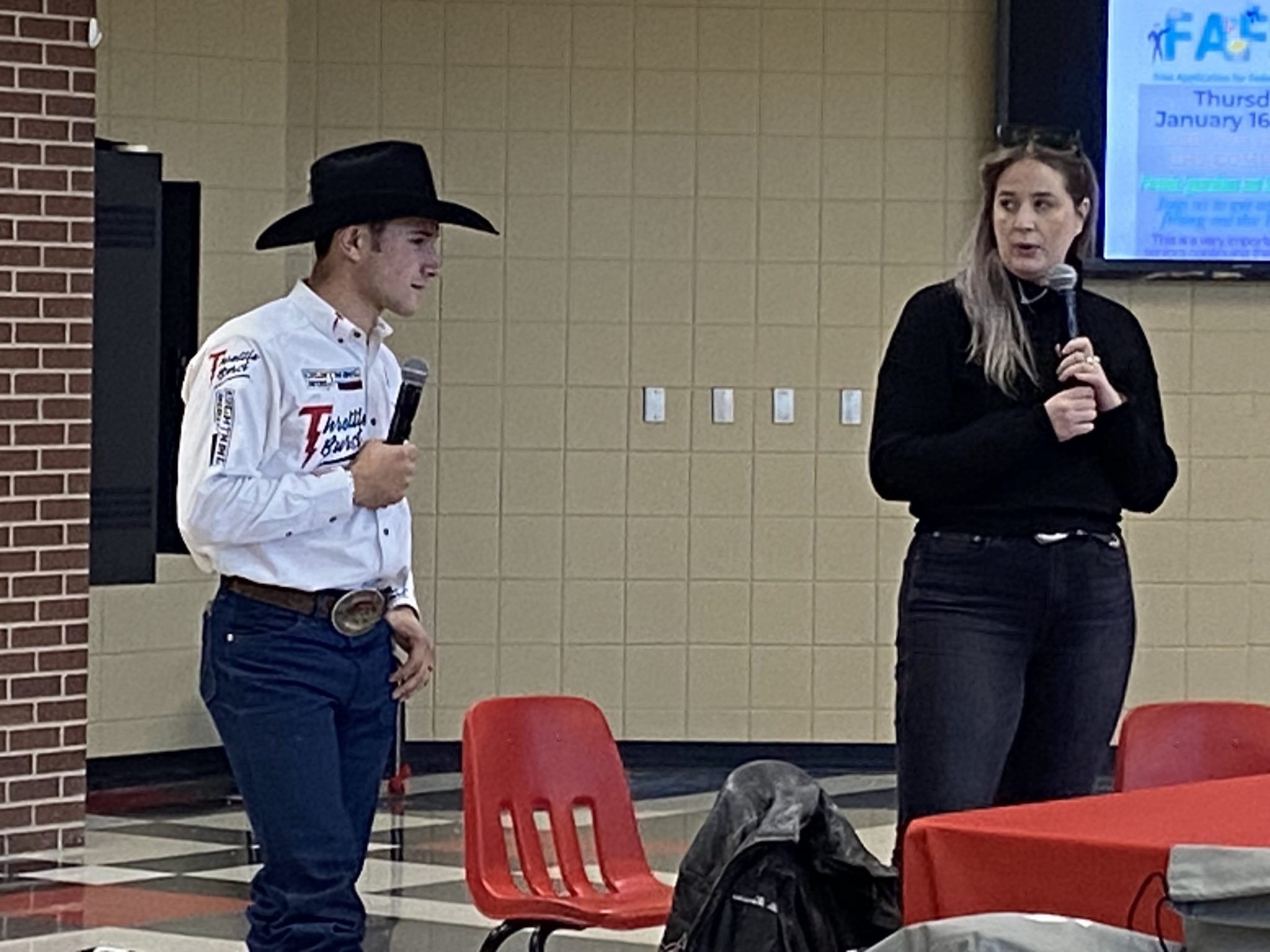 El Dorado Students Perform at PBR in Wichita Jobs for America's